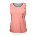 thumbnail image 4 of BYHONG Women's Solid Color Tank Top Sleeveless Round Neck Vest Summer Womens Blouses Casual T-Shirt Style Top Light Pink M, 4 of 4