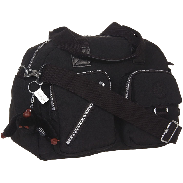 Bolsa Kipling defea bolsa deportiva para mujer Mediana Black KIPLING KIPBLACKDEFEA2022TX