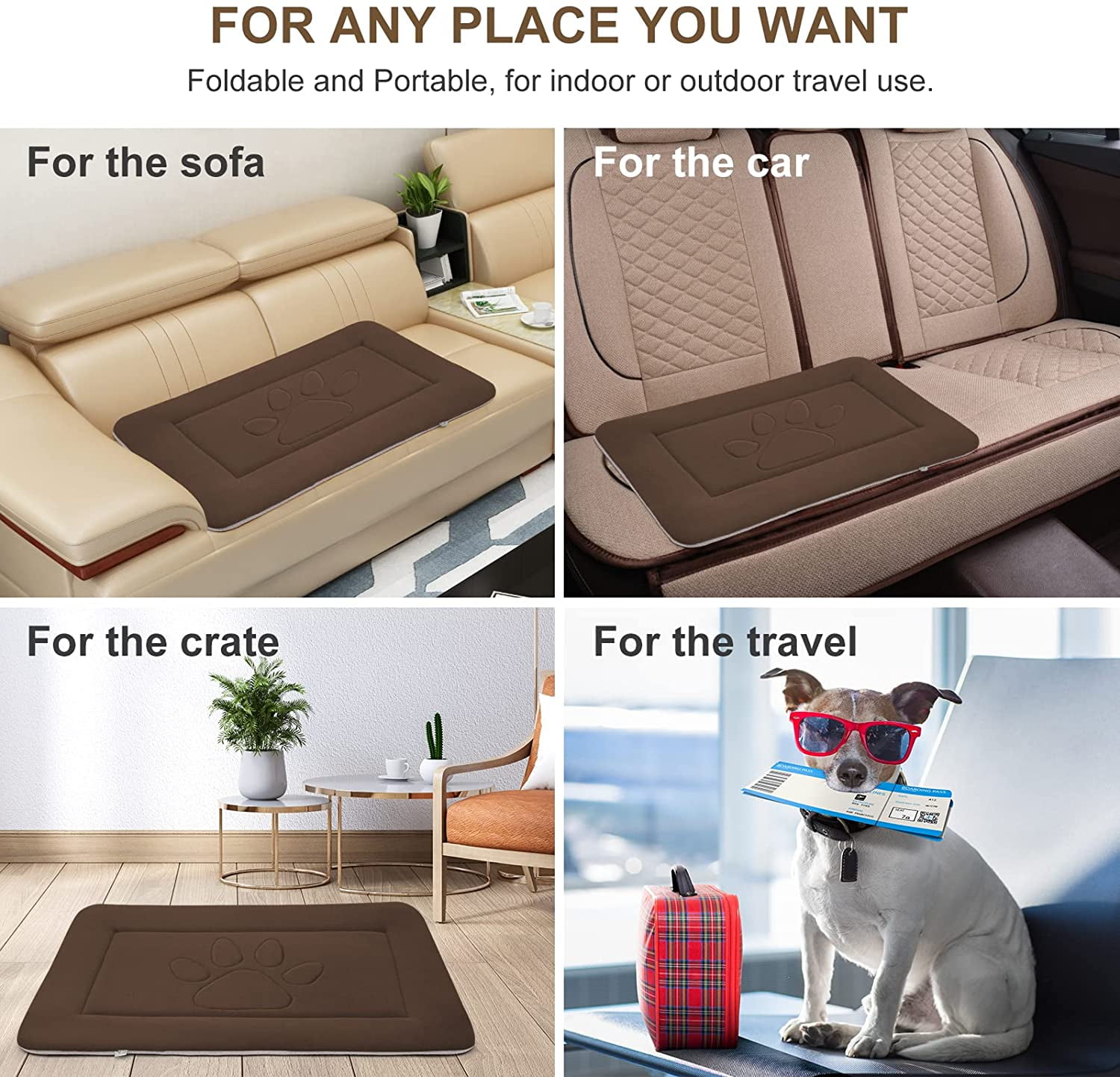 42 x 28 top dog crate bed