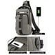 thumbnail image 5 of Mochila bandolera de nailon para hombre y mujer, ideal para senderismo, acampada, excursiones y viajes., 5 of 6
