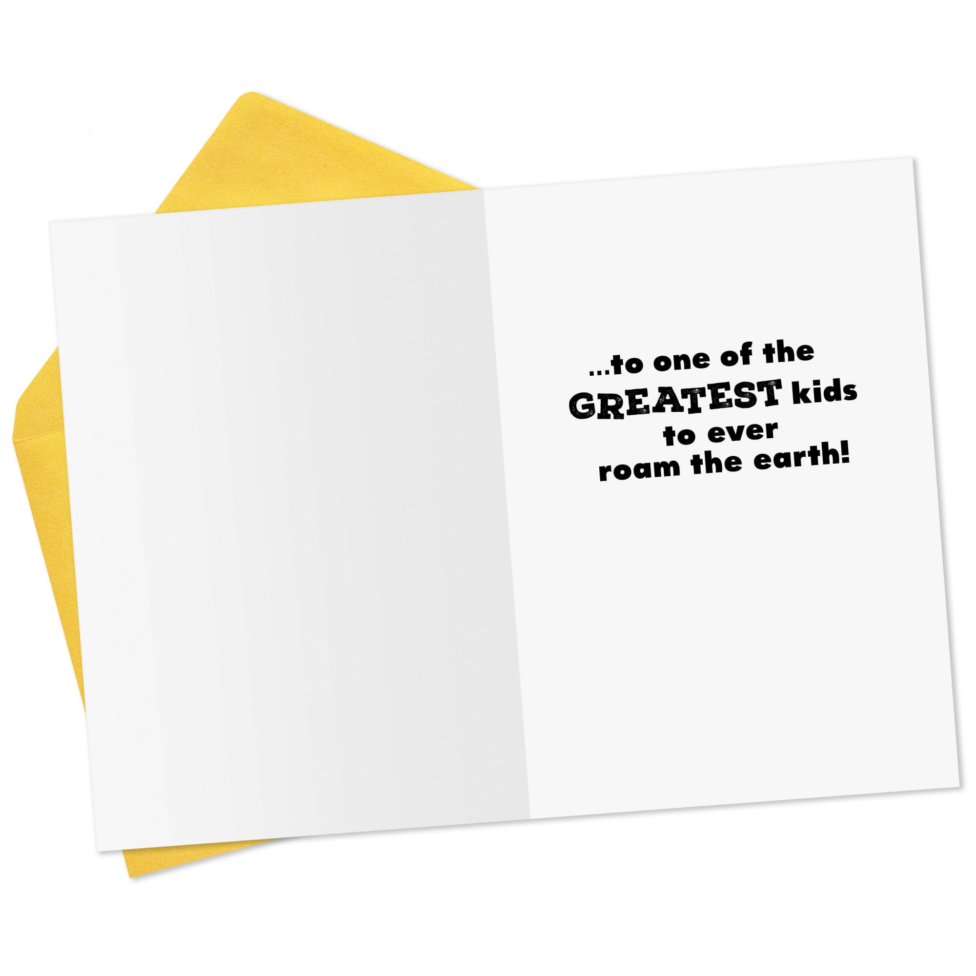 Hallmark Jurassic World Birthday Card for Kids (T-Rex Crossing)