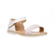 thumbnail image 1 of Sandalia Niñas Slide Moda Verano Blanco Tipo Piel Cómodas blanco 13 Tropicana 005A0L, 1 of 7