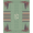 Green Multi, Pattern 4, variant on ODIKA Football Aged Gridiron Doormat Weathered Details Door Footaball Non-Slip Chair-Friendly for Dining Room, Large Office, Lounge