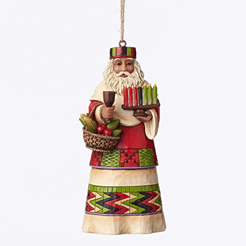 Jim Shore for Enesco Heartwood Creek African Santa Around World