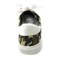 thumbnail image 5 of Forever Young Women's Camouflage With Solid White Tipping Lace up Sneakers, 5 of 5