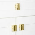 thumbnail image 7 of Grandeur 853441 Carre 1-3/4” Solid Brass Rectangular Cabinet Knob - Bronze, 7 of 7