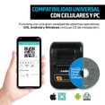 thumbnail image 4 of Impresora Portátil Mini Inalámbrica Redlemon Bluetooth Papel Térmico 58mm, 4 of 8