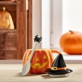 thumbnail image 6 of Mr. Halloween 18 oz Lidded Jack-O-Lantern Ceramic Mug with Spoon, 6 of 7