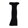 thumbnail image 3 of Vestido ajustado a la cadera para mujer, escala 1/6, color liso, largo Negro, 3 of 9
