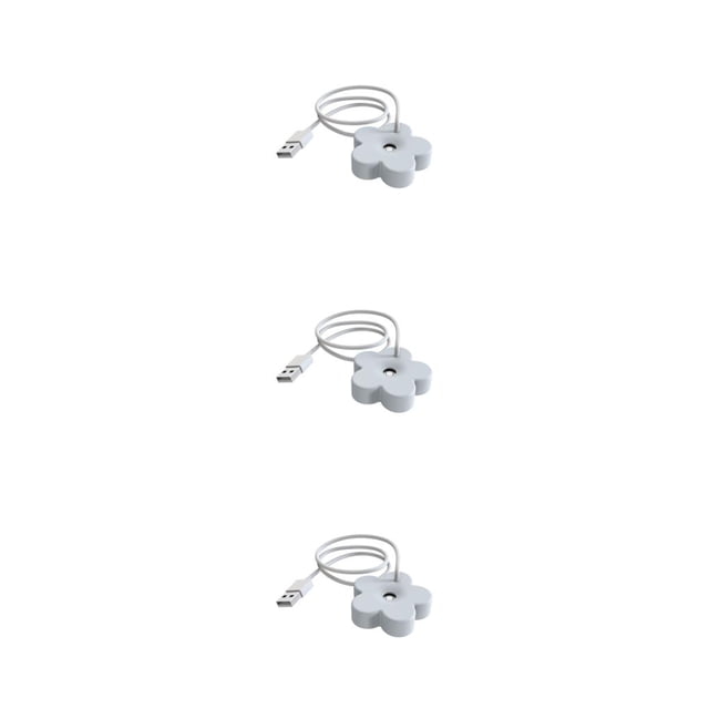 Wosthever Humidificador de aire USB, fabricante de nebulización, minidifusores silenciosos, hogar Type3 NO3