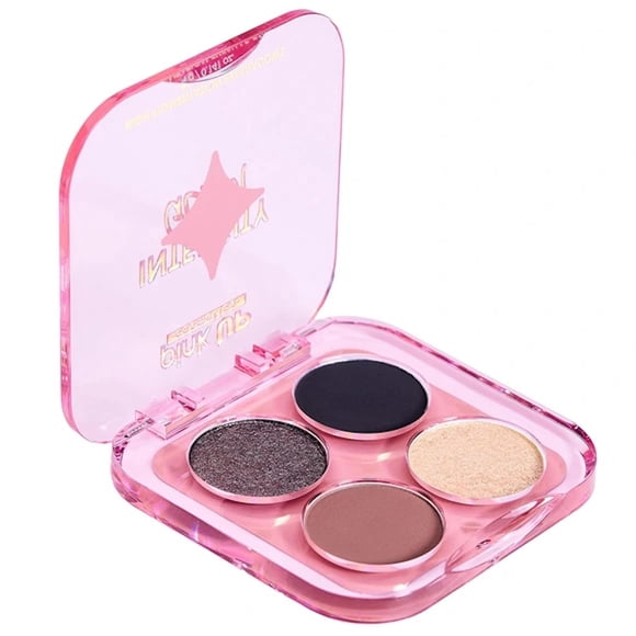 Cuarteto de Sombras para Ojos Intensity Glam Pink Up dorado