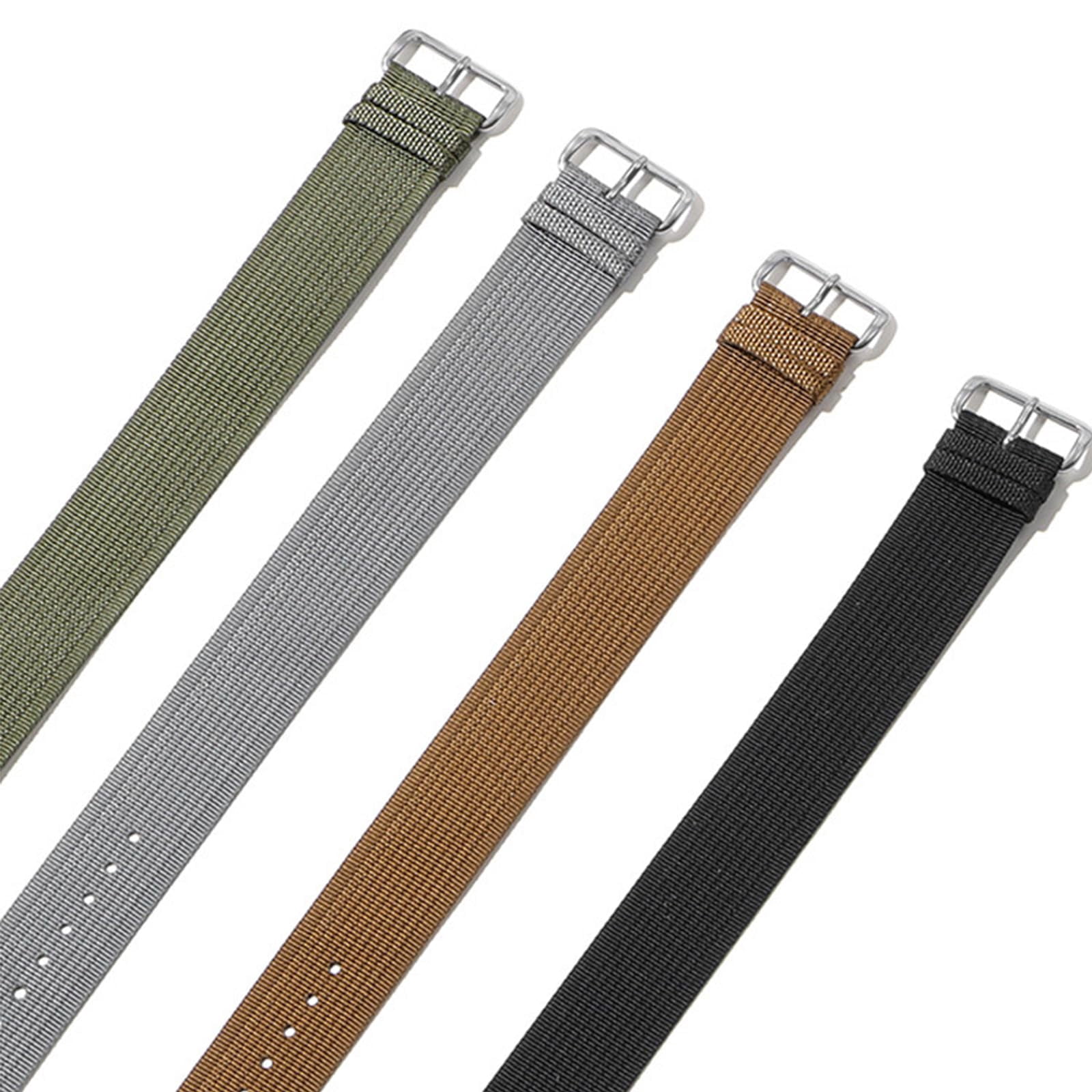 Official-Grade Replacement Strap for Hume Health Band | Quick-Release Nylon Wristband with Adjustable Buckle, Secure Fit for All-Day Wear(1PC,Gray,22mm)