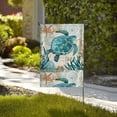 thumbnail image 4 of Easygdp Watercolor Sea Turtle Garden Flag Yard Flag Welcome Flag, Double-Sided, Weather Resistant for Outdoor Decor - 28"x40", 4 of 9