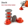 thumbnail image 3 of Bgsha 2Inch 50mm M10 Electroplated Polishing Pads Tile Concrete Sanding Disc, 3 of 9