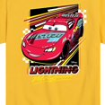 thumbnail image 3 of Disney's Cars - Lightning Mcqueen - Boy's Toddler & Youth Short Sleeve Graphic T-Shirt, 3 of 5
