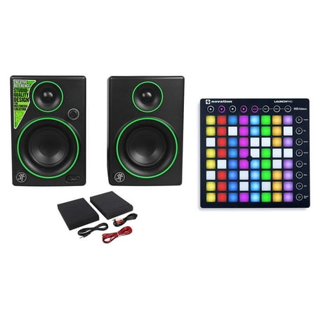 - Novation LAUNCHPAD S MK2 MKII USB Music Controller Pad + Mackie Monitor Speakers