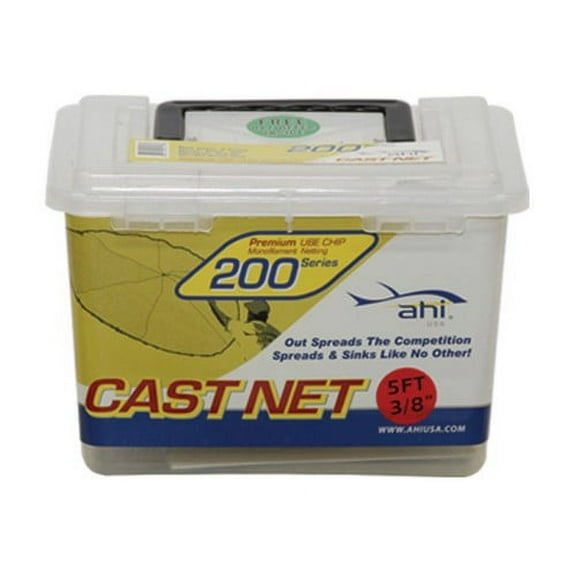 Ahi USA 200 Series 3.5' Cast Net 3/8" Mesh