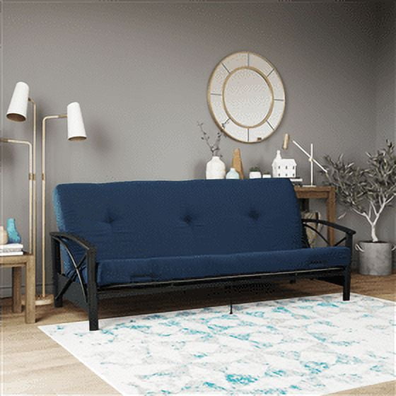 Mainstays 6 Inch Futon Mattress with Tufted Cover and Recycled