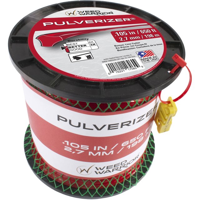 Weed Warrior Replacement Trimmer Line .105, 3 lb Spool