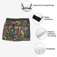 thumbnail image 3 of Gukieu Snake And Flower Print Men's Boxer Briefs, High Elastic Moisture Wicking Boxer Briefs Underwear-XX-Large, 3 of 5