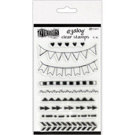 UPC: 0789541065388 | Ranger DYB65388 On The Edge – Clear Stamp Dylusions