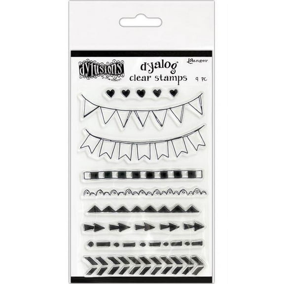 Ranger DYB65388 On The Edge - Clear Stamp Dylusions
