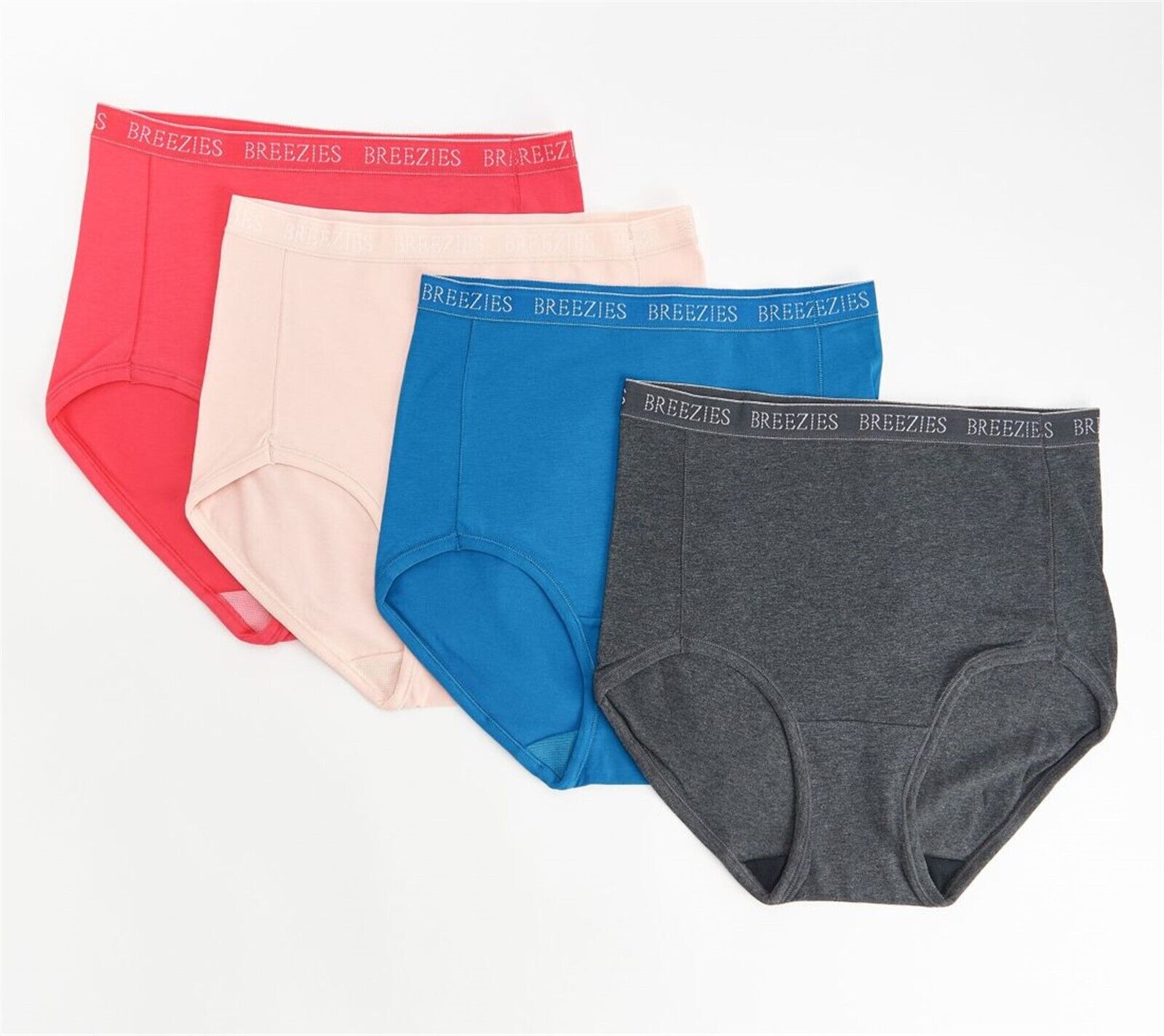 Breezies Signature Full Brief Panty Set 4 Women's A451506