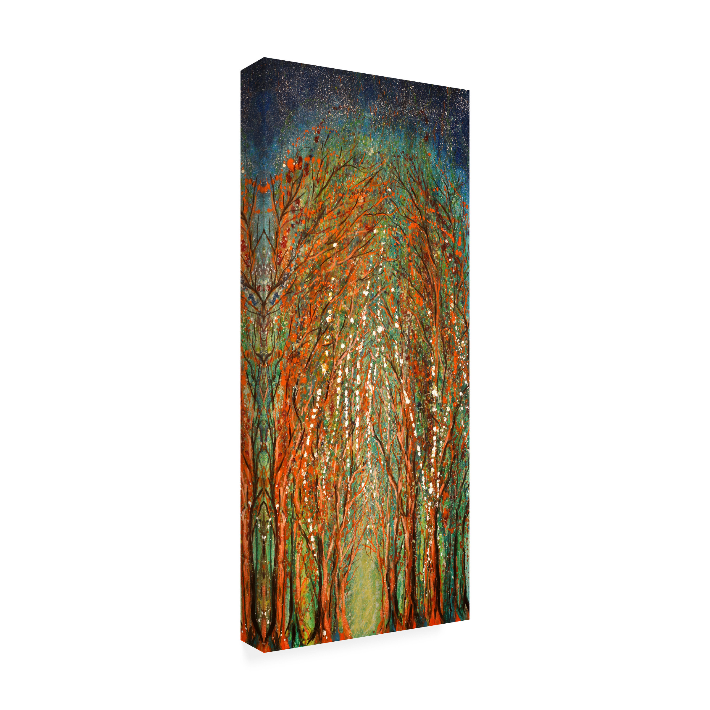 Trademark Fine Art 'The Wildwood Forest' Canvas Art by Michelle Faber