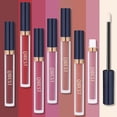 thumbnail image 3 of Set de maquillaje QiBest, 8 unidades, lápiz labial líquido mate y voluminizador de labios, 3 of 8