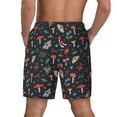 thumbnail image 4 of Fotbe Forest Flora and Insects Men’s Swim Trunks Quick Dry Swim Shorts Board Shorts with Mesh Lining-Large, 4 of 9
