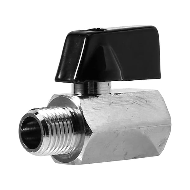Mini válvula de bola del compresor, válvula de bola de latón Válvula de bola de 1/2" Mini válvula de bola del compresor Valor inmejorable