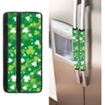 thumbnail image 2 of NETILGEN St.Patrick's Day Fridge Handle Cover 2 Pieces Refrigerator Door Protector for Home,Kitchen Appliance Handles Sleeve Protector,Oven Door Handle Covers Fits Standard Size,Green, 2 of 6