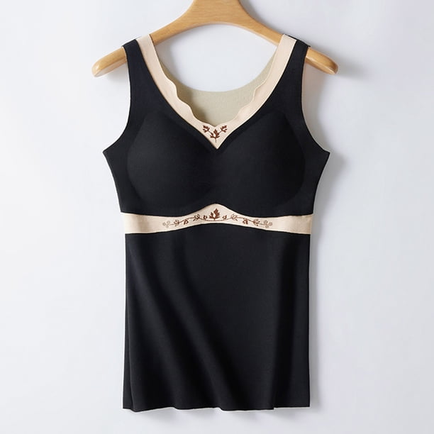 Ropa interior térmica para mujer, de invierno, con autocalentamiento, de encaje, cálida y sin costuras, de forro polar, resistente al frío.