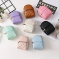 thumbnail image 4 of New Lightweight PU Leather Portable Makeup Bag Mini Cash Wallet Crossbody bag Shoulder bag Coin Purse BROWN, 4 of 8