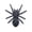 A004- Style D, variant on Halloween Decor, Giant Halloween Decorations, Spooky Halloween Decorations, 3D Black Magnetic Fridge Sticker 1Pc for Haunted House and Kitchen Surface Halloween Displays