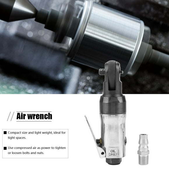 Pneumatic Ratchet Wrench,3/8" Square Drive Straight Pneumatic Air Wrench Pneumatic Wrench Top Tier Quality