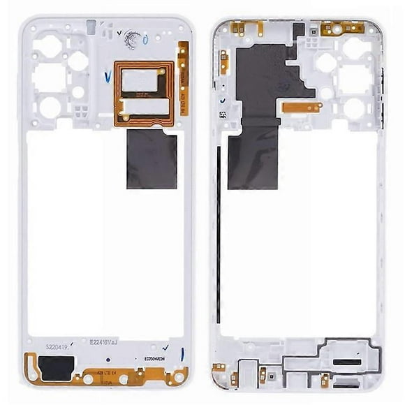 Compatible For Samsung Galaxy A23 4G A235 Middle Plate Frame Mobile Phone Replacement Part (without Logo) White
