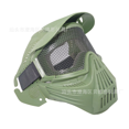 thumbnail image 1 of Tactical Airsoft Pro Full Face Mask with Safety Metal Mesh Goggles Protection, 1 of 5