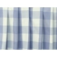 thumbnail image 3 of Fabric Mart Direct Blue Bell, White Cotton Fabric By The Yard, 55 inches or 140 cm width, 1 Yard Blue Cotton Fabric, Gingham Checks, Upholstery Drapery Shower Curtain Wholesale Fabric, 3 of 5