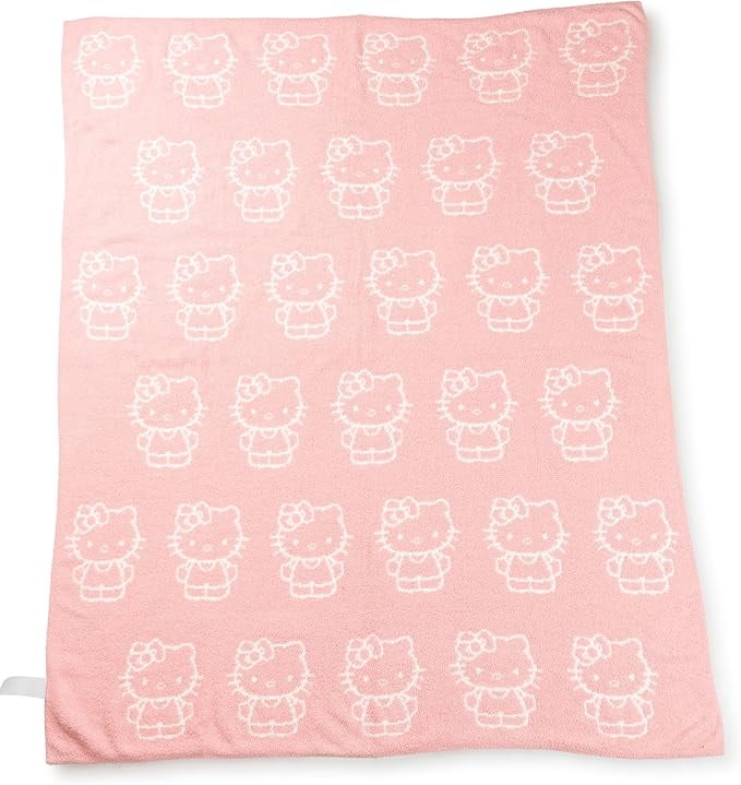 Sanrio Hello Kitty Decorative Throw Blanket - Soft & Cozy 50x60 Inch