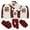 Kids, variant on Odeerbi Matching Family Christmas Pajamas Sets Parent-Child Merry Christmas Warm Two-piece Set Xmas Printed Home Wear Jammies Set Loungewear Sleepwear for Kids