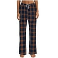 thumbnail image 6 of Brnmxoke Young Men Pajama Pants Straight Leg Buffalo Checker Pj Pant Casual Lounge Lightweight Comfy Sleepwear Trousers with Pockets Orange,S, 6 of 9