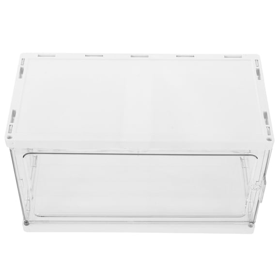 GOOHOCHY Action Figure Display Organizing Case 2-layer Doll Display Case