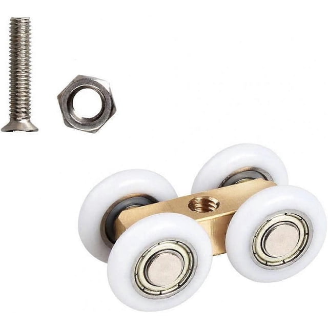 Rouleaux de Porte de Douche à Quatre Roues pour Porte de Douche/poules/salle de Bain