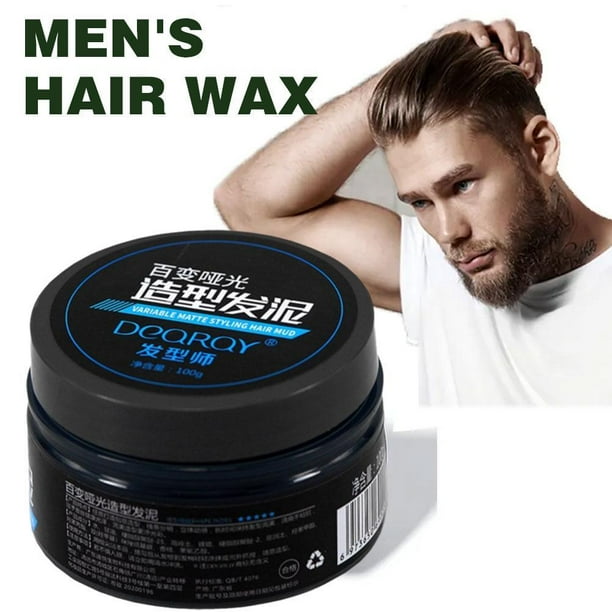 Matte Hair Clay Men's Hair Styling Dimensional Volume Hair Wax