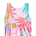 thumbnail image 2 of Wonder Nation Girls' Back Bow Sleeveless Dress, Sizes 4-18 & Plus, 2 of 3