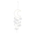 thumbnail image 4 of YSNOOWE Moonlight Wind Chime White Shell Decor for Garden Patio and Home Hanging, 4 of 7