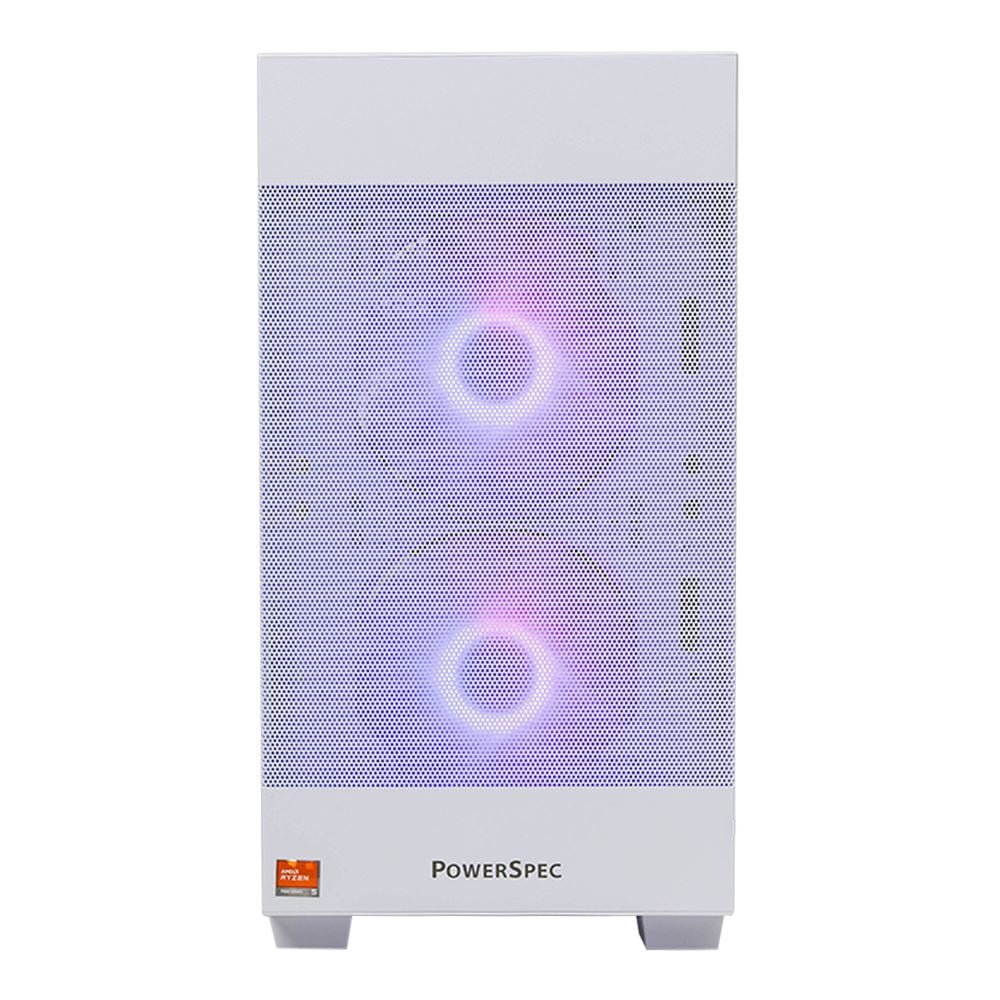 PowerSpec G527 Gaming PC AMD Ryzen 5 7500X3D 4.0GHz Processor, AMD Radeon RX 9060 XT 16GB GDDR6, 32GB DDR5-6000 RAM, 1TB NVMe, WiFi 6E (802.11ax), Bluetooth 5.3, Windows 11 Home