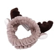 thumbnail image 1 of Minnieouse Diadema antideslizante y ajustada, banda para el cabello de aplicación amplia, diademas con orejas de animales y lazo bonito Accesorio para el cabello Café, 1 of 6