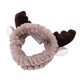 thumbnail image 1 of Jumpingount Diademas con orejas de animales y lazo bonito, diadema de spa suave y cómoda, banda para el pelo para ducha Demarkt Accesorio para el cabello Café, 1 of 6